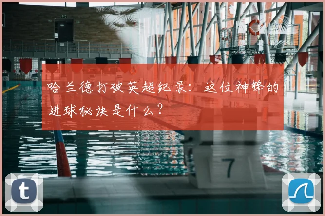 哈兰德打破英超纪录：这位神锋的进球秘诀是什么？